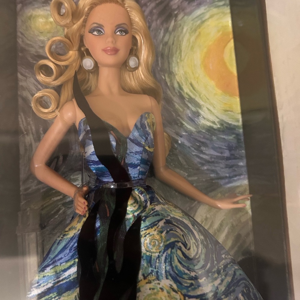 Limited Edition Museum Collection Barbie with Starry Night Dress - Picture 3 of 6